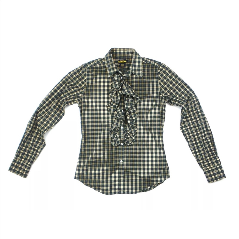 Ralph Lauren Rugby Women's Ruffled Collar Shirt